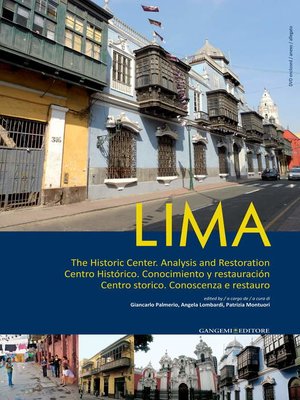 cover image of Lima &#8211; Centro storico. Conoscenza e restauro